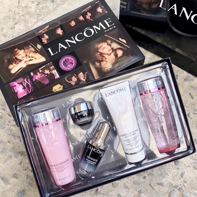 Set 5 món dưỡng da Lancome