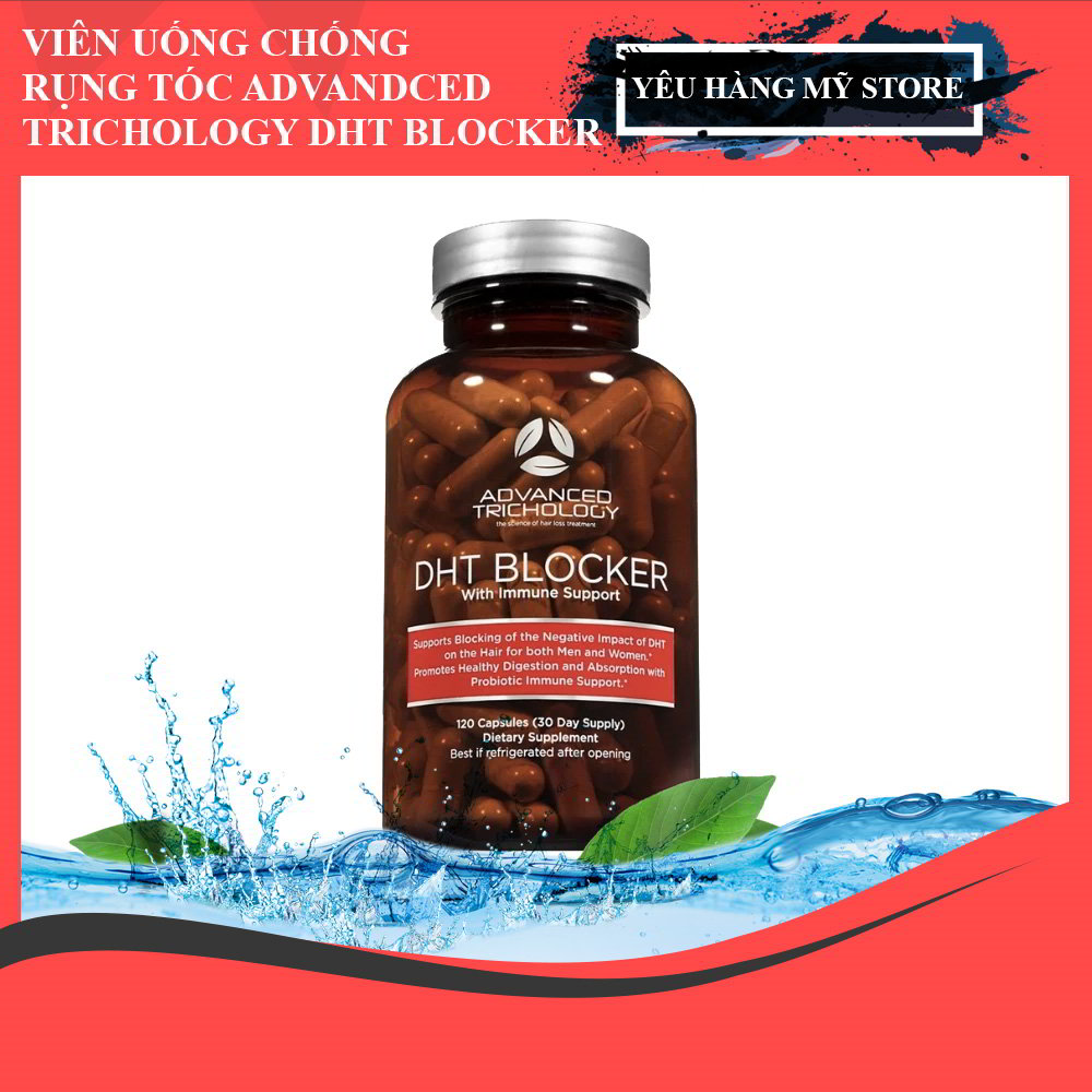 [HCM]Viên Uống Advanced Trichology DHT Blocker Chống Rụng Tóc
