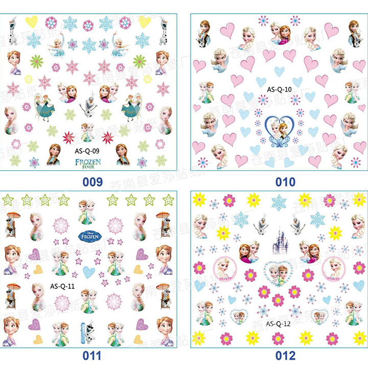 sticker dán móng cho bé gái đáng yêu BBShine
