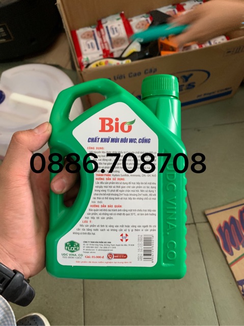 Chất Khử Mùi Hôi Wc, Cống 1.2Lít(Tem Mới)