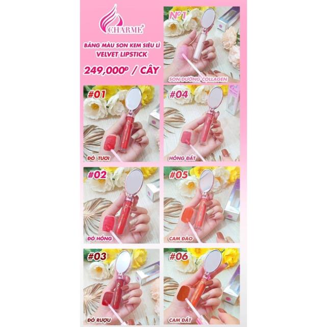 Son kem Velvet Lipstick Collagen Hàn Quốc