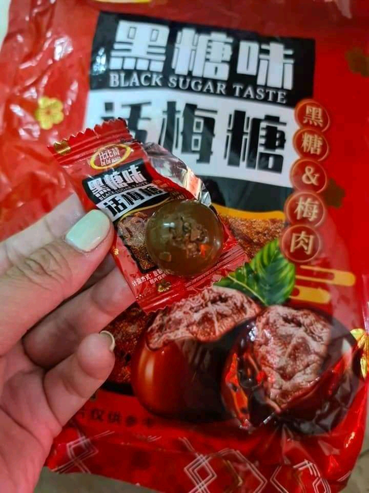 KẸO XÍ MUỘI ĐƯỜNG ĐEN (bịch 3OOg)