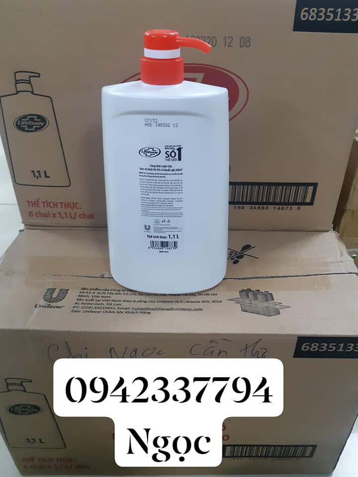 Gel rửa tay khô Lifebuoy 1100ml
