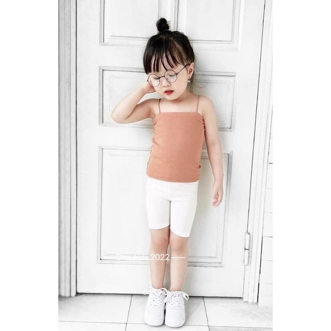 Áo 2 dây bé gái, áo ống 2 dây bún cho bé