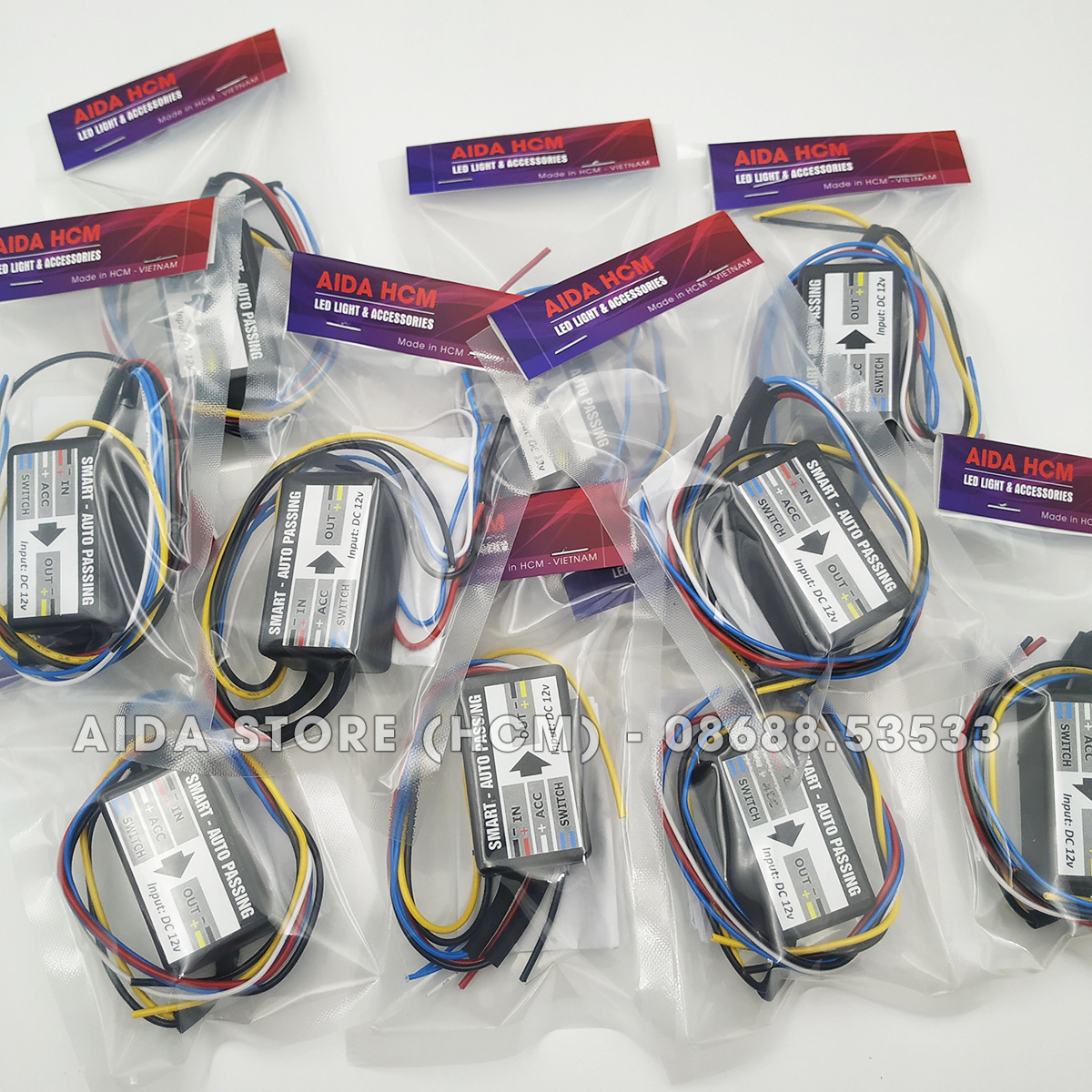 Mạch Smart Auto Passing (SAP) dùng Relay rời cho đèn trợ sáng