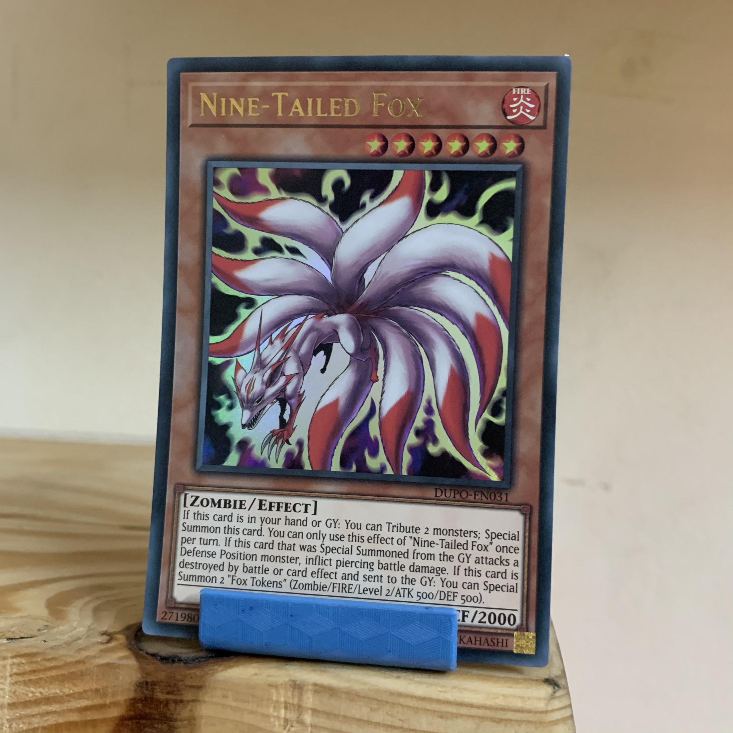 [ABC][Yugioh] Nine-Tailed Fox - DUPO-EN031 - Ultra Rare