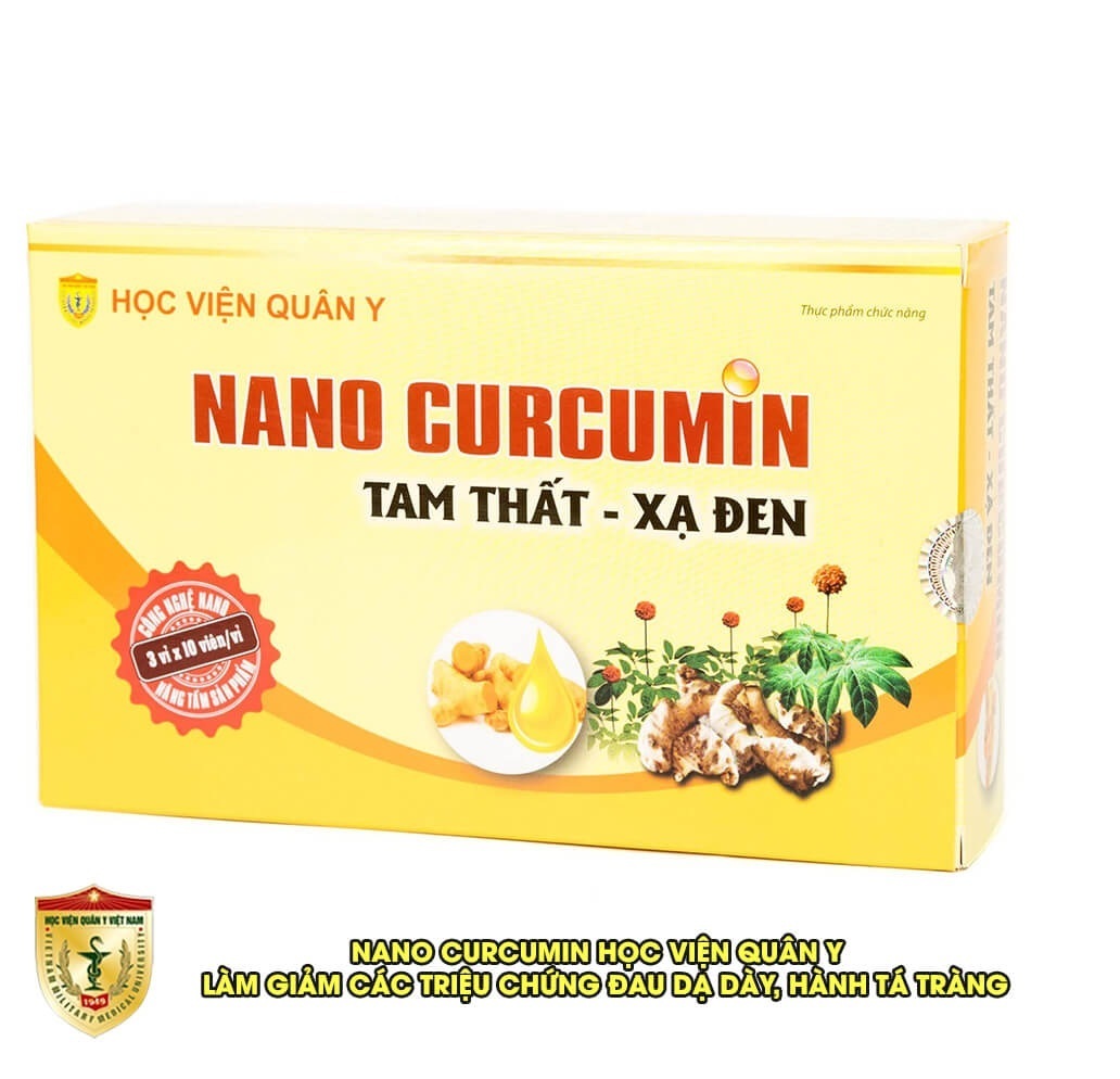 Nano Curcumin Tam thất - Xạ đen của HVQY