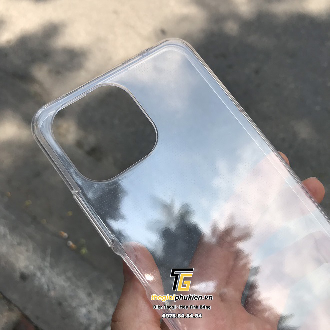 Ốp lưng silicon trong suốt cho Xiaomi Mi 11 Lite