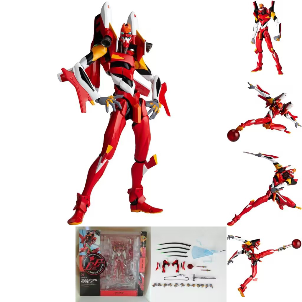 Evangelion ev005 eva01 mô hình revoltech mafex mafex 080 evangelion EVA 01 mô hình đồ chơi mô hình sưu tập búp bê trang trí.