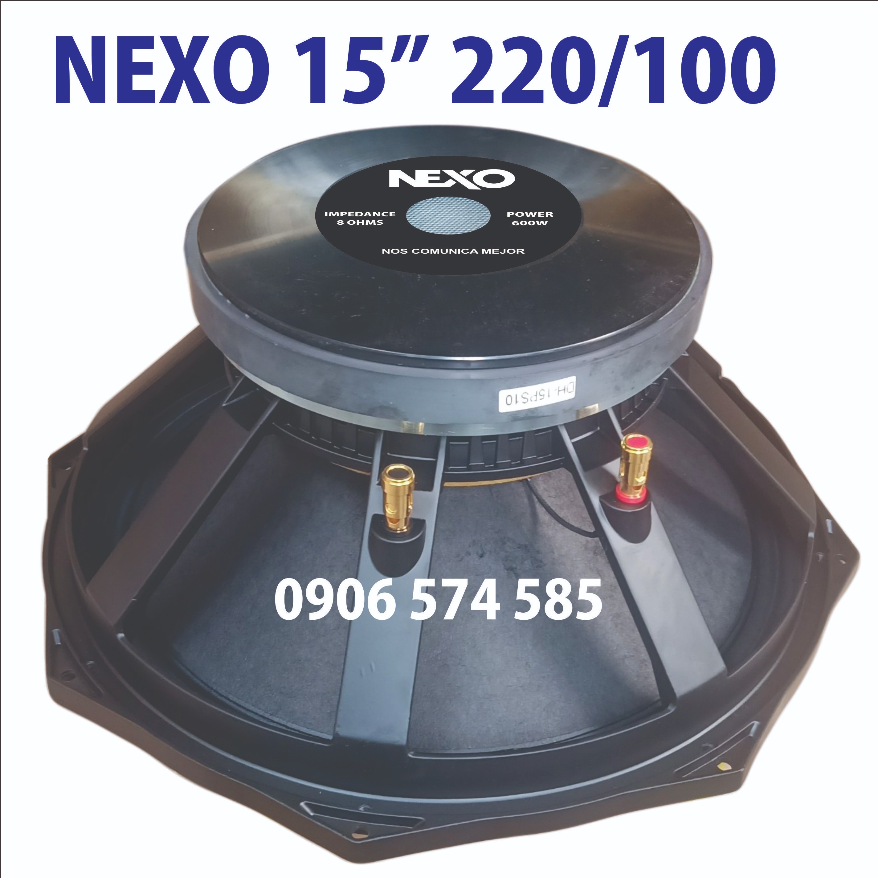 Loa bass nexo 4 tấc coil 100 từ 220 bass 40 từ 220 coil 100 - bass 15 inch - giá một cái