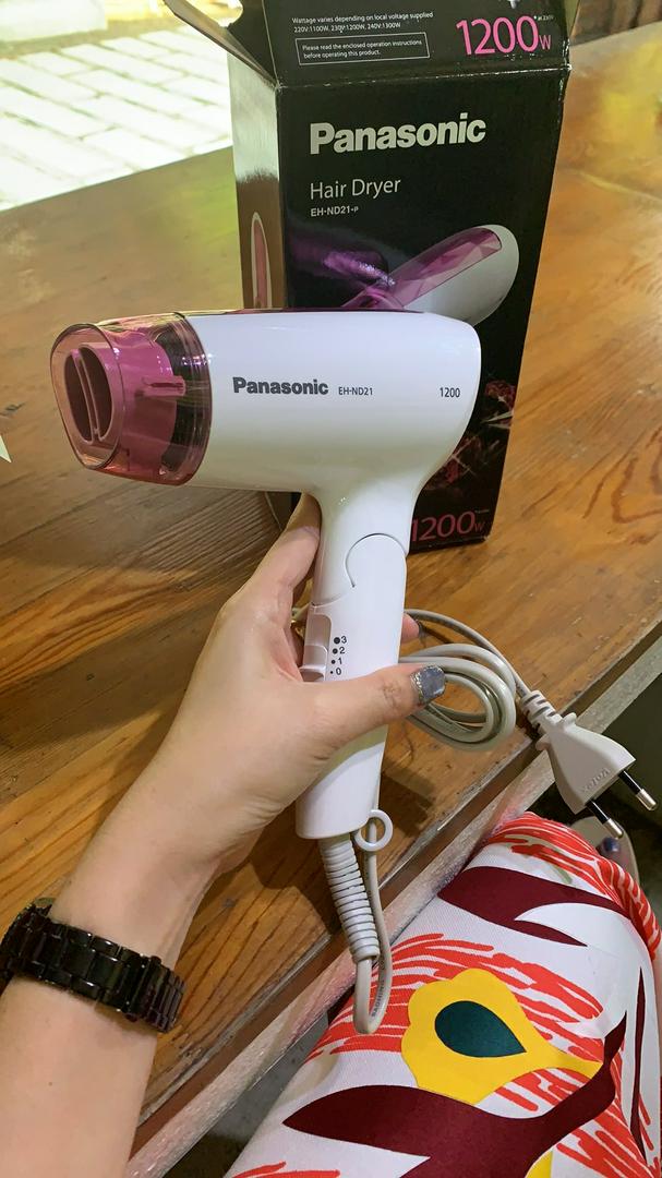 Máy sấy tóc Panasonic EH-ND21-P645 (Trắng phối tím) - Hãng phân phối chính thức