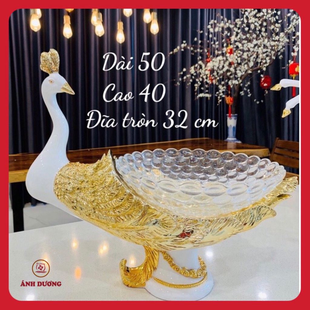 KHAY CHIM CÔNG CẮM HOA, ĐỰNG HOA QUẢ CÁO CẤP