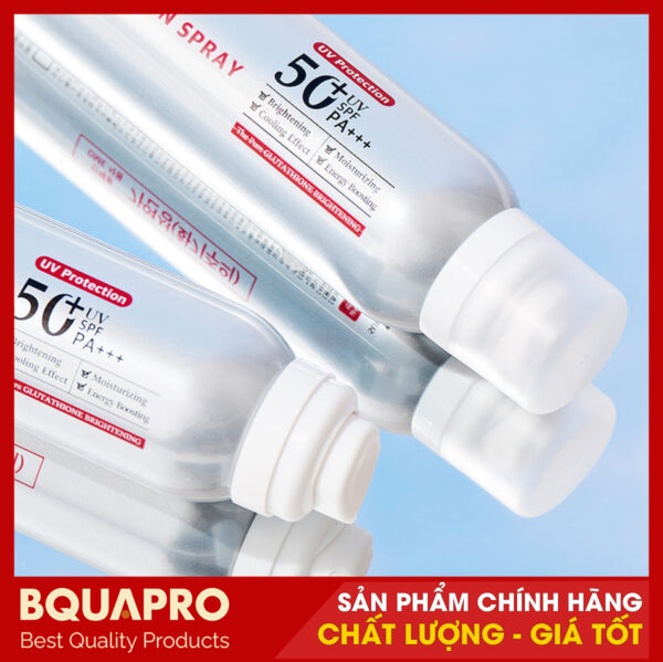 Xịt chống nắng Wellderma Super Glutathione