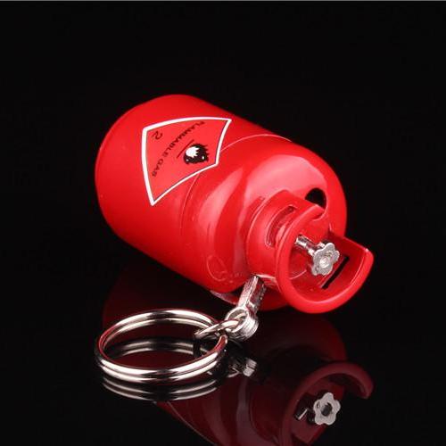 Bật Lửa Móc Khoá Hình Bình Gas ( Kim Loại )