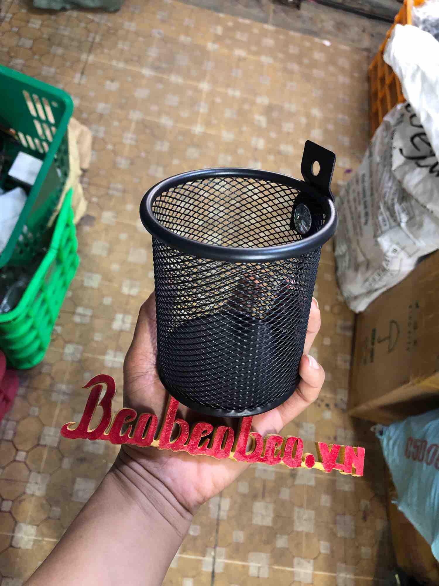 Rổ tròn xe máy