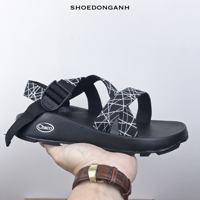 Sandal Nam Đế Siêu Êm, Quai Chỉ Trắng Nhện Cực Đẹp