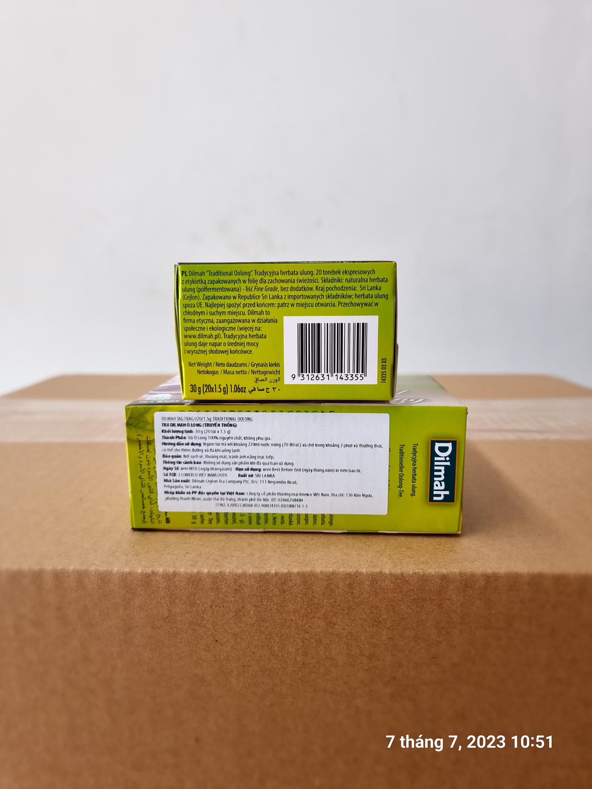 Trà Dilmah Ô Long Truyền Thống 30g