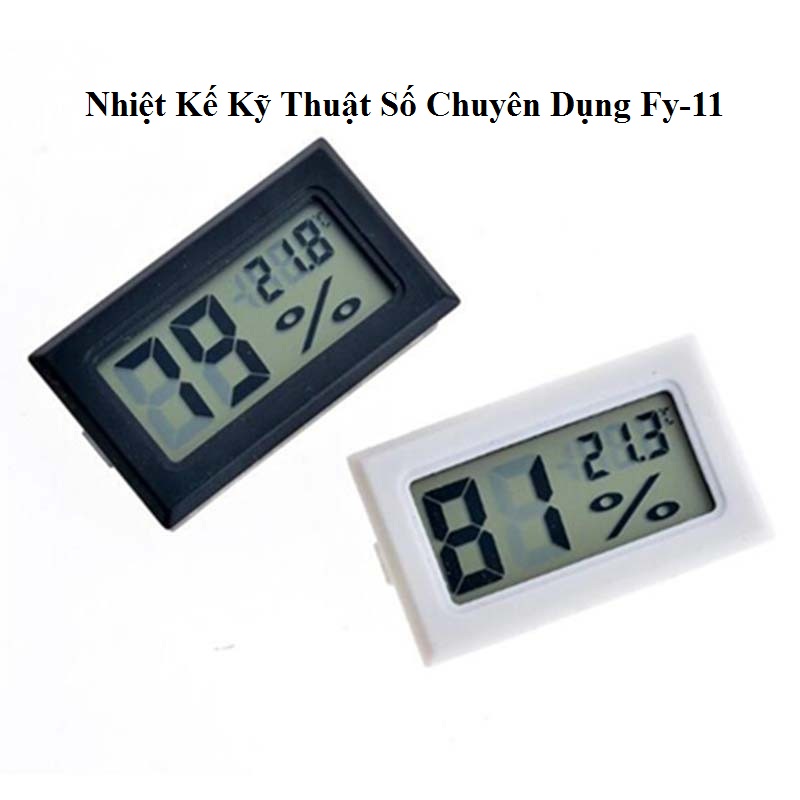 Nhiệt ẩm kế điện tử LCD đo nhiệt độ độ ẩm