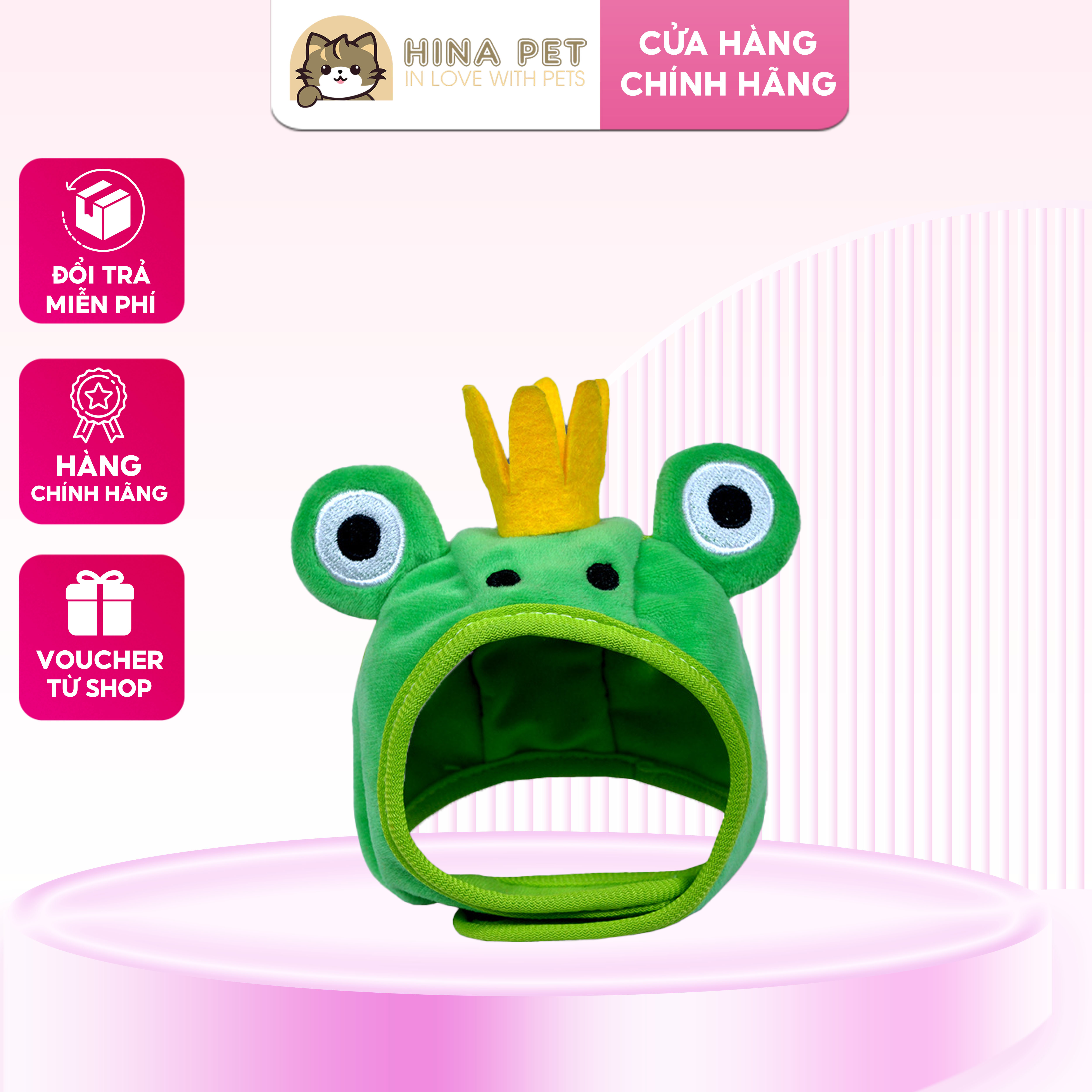Mũ nón cho chó mèo hình dáng siêu dễ thương
