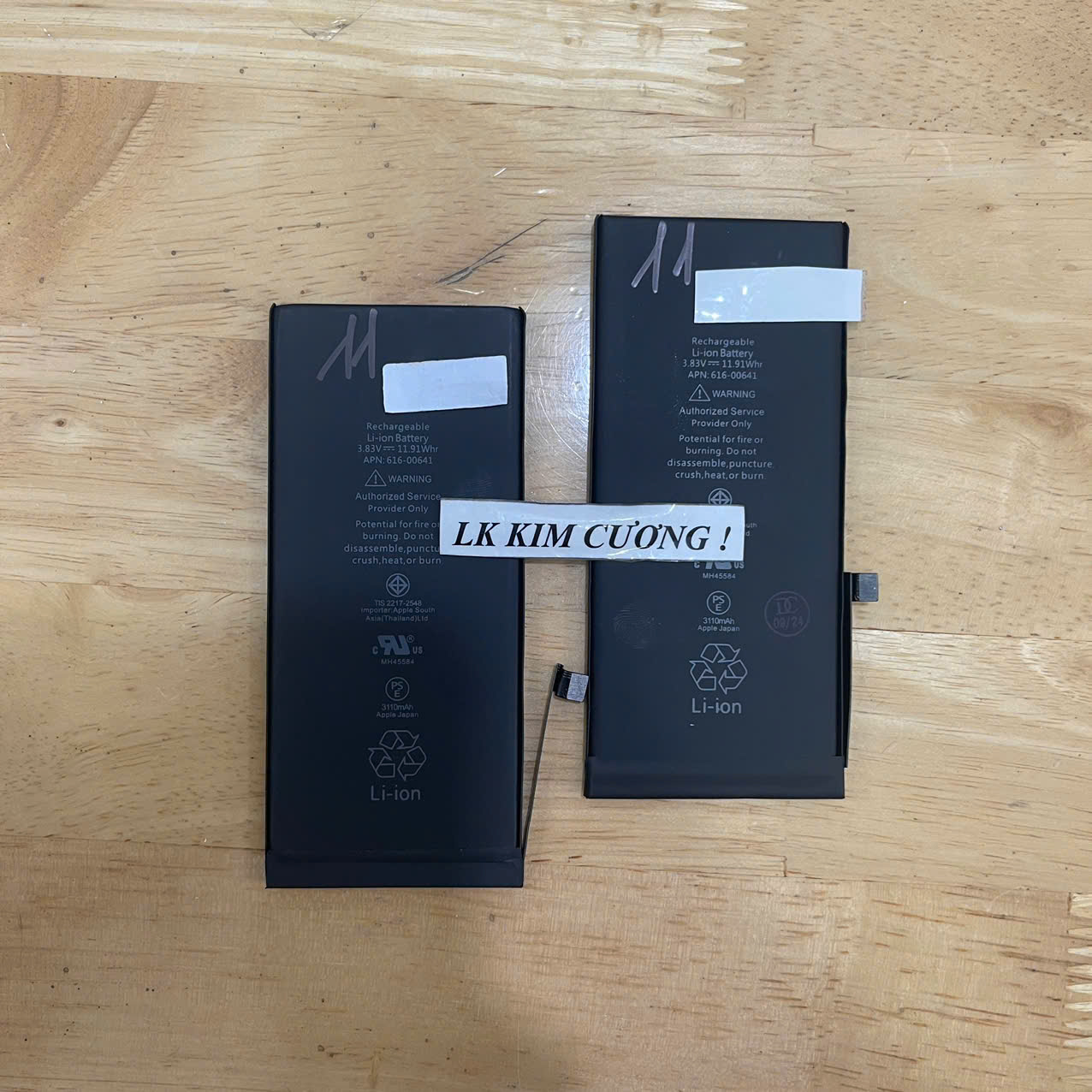 Pin điện thoại tương thích cho ip 11