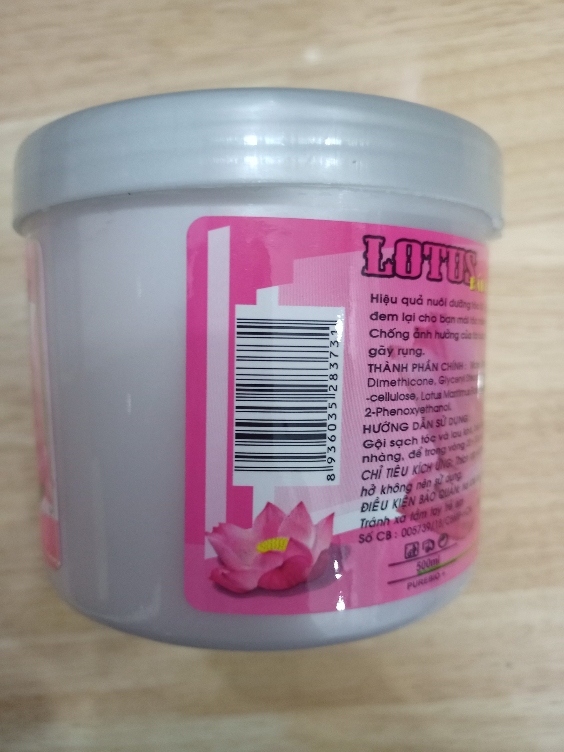 [HCM]Dầu hấp hoa sen Lotus 500ML