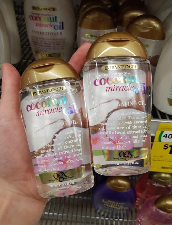 Tinh dầu dưỡng tóc OGX Coconut Miracle Oil