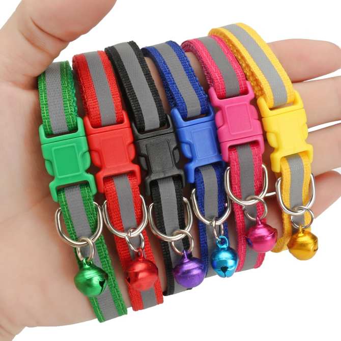 Vòng cổ chuông phản quang vc014 - 1cm