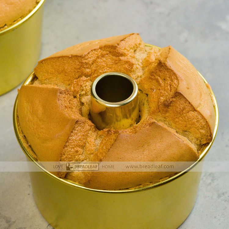 Khuôn Chiffon Đế Rời Màu Vàng Breadleaf 7inch -17cm