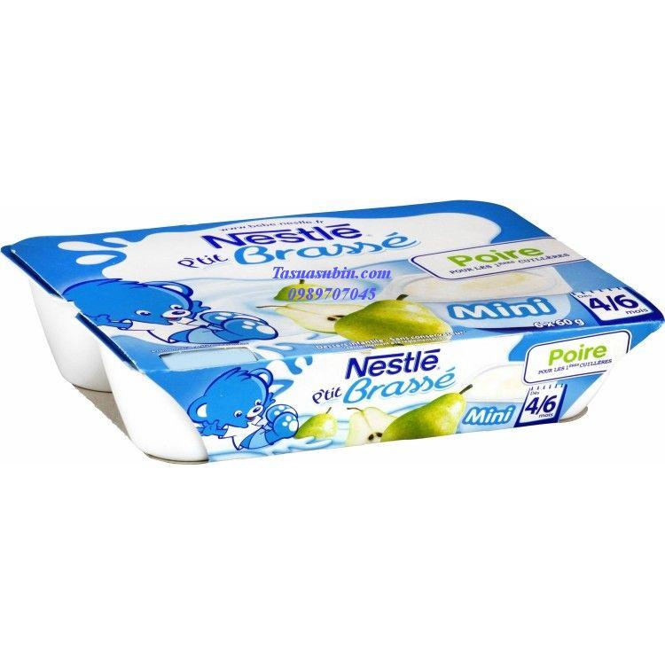 Sữa chua Nestle vị lê vỉ 6 hộp x 60g