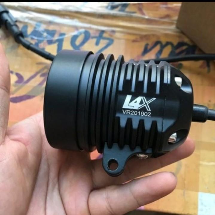 ĐÈN TRỢ SÁNG L4X MẪU MỚI 45W (TẶNG PÁT ) , ĐÈN L4X SIÊU SÁNG , ĐÈN TRỢ SÁNG XE MÁY , ĐỒ CHƠI XE MÁY , PHỤ KIỆN XE MÁY , DEN TRO SANG