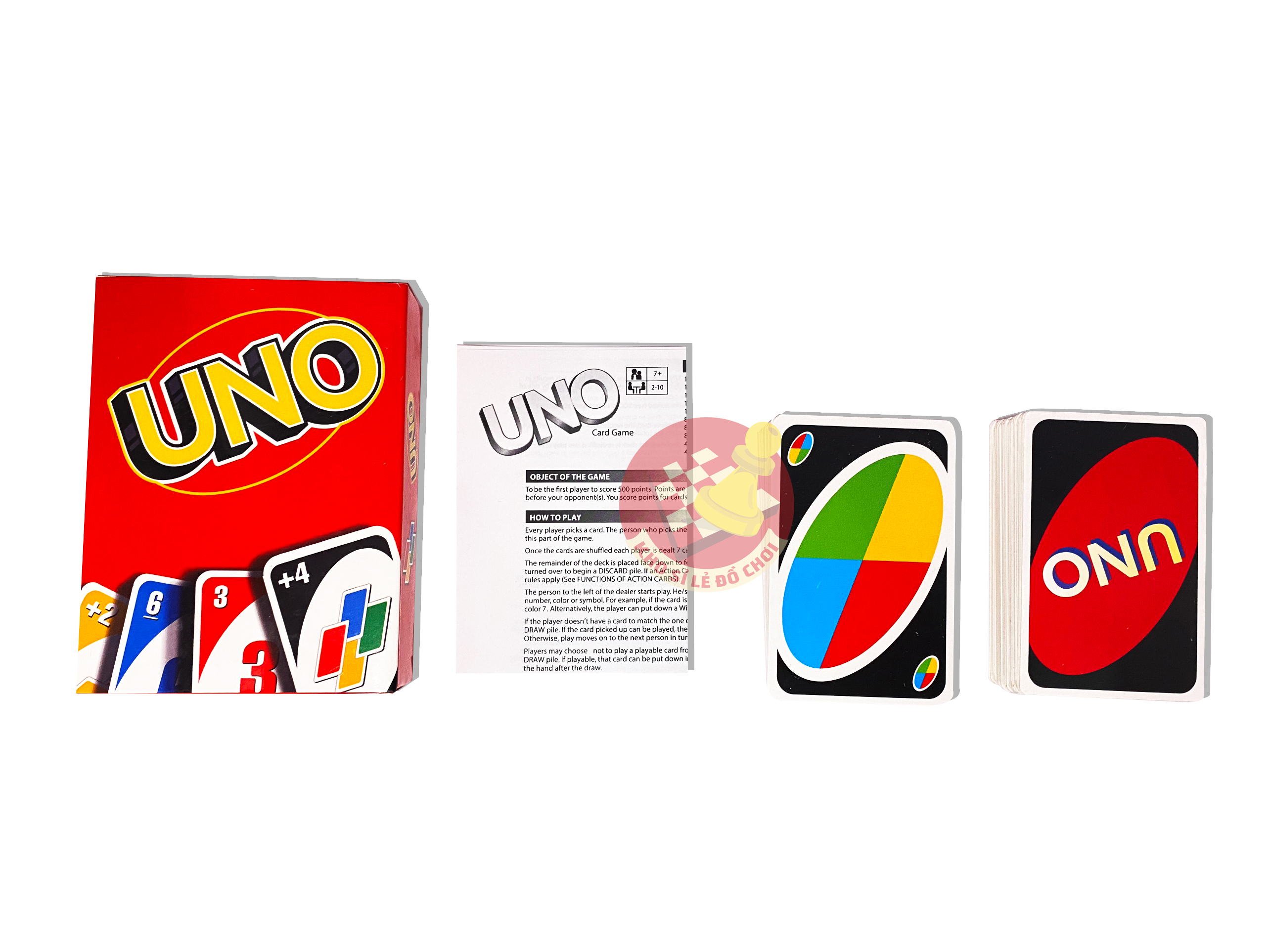[HCM]Bài UNO cơ bản loại tốt giấy cứng (108 lá) - Boardgame UNO