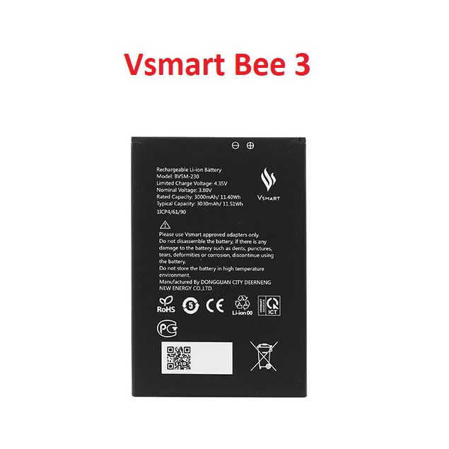 [HCM]️ Pin Vsmart Bee 3 BVSM230 - 3000mAh Rẻ