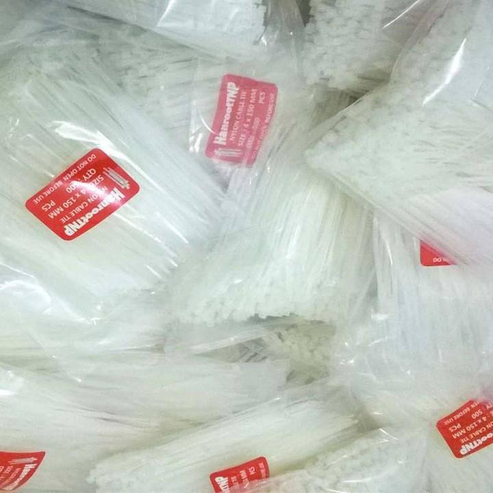 Bịch 100 sợi DÂY RÚT Nhựa 3Tấc (300mm)