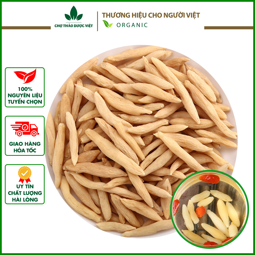 Mạch môn bắc khô, sạch đẹp 500g - chợ thảo dược việt