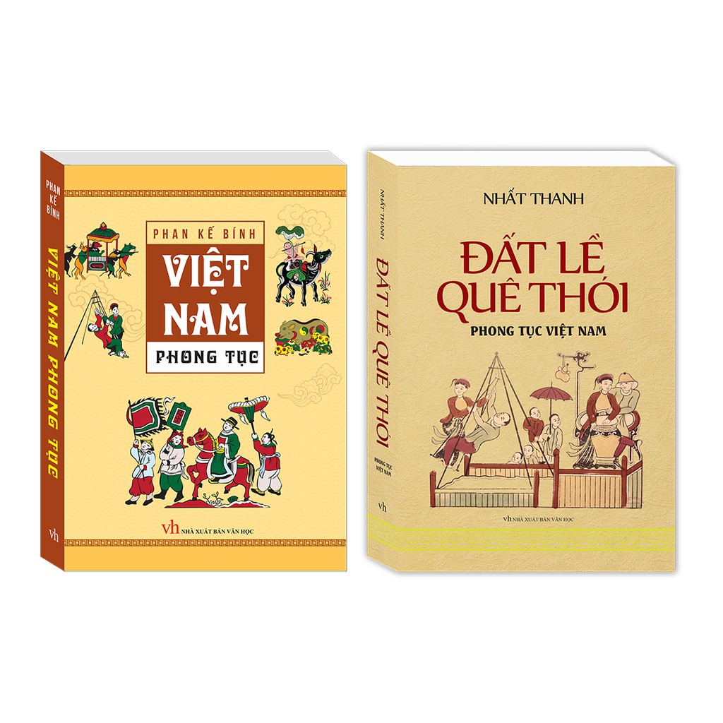 Sách - combo việt nam phong tục + đất lề quê thói - phong tục việt nam
