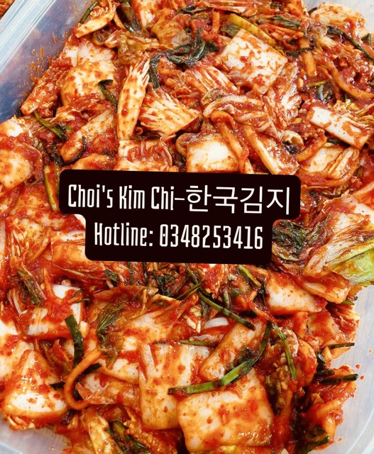 KIM CHI CẢI THẢO NGƯỜI HÀN LÀM 4kg