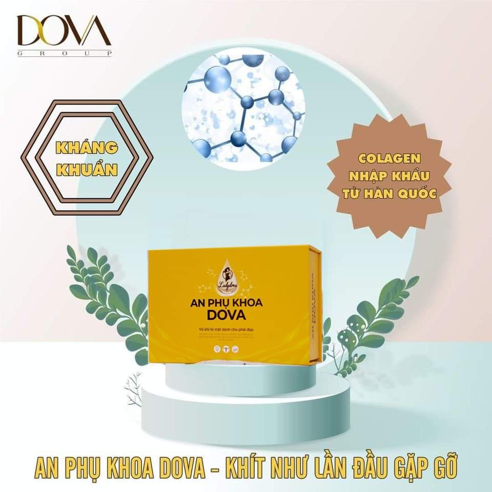 Combo an phụ khoa dova hàng chính hãng dova group