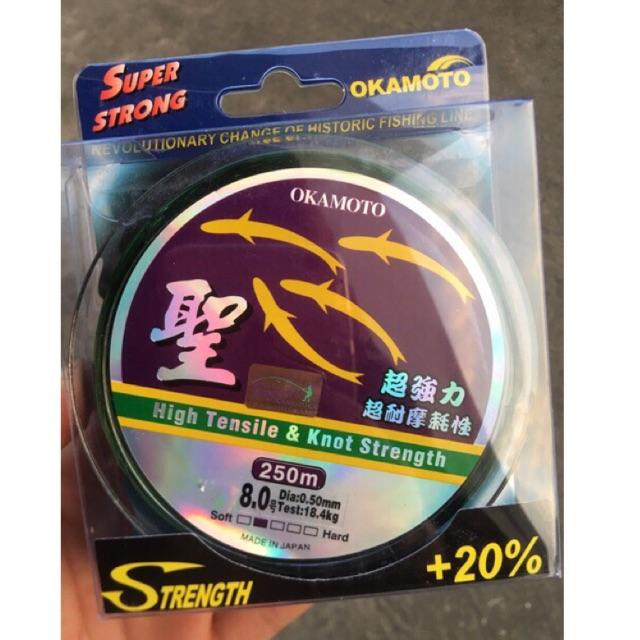 Cước câu cá okamoto cước 4 con cá