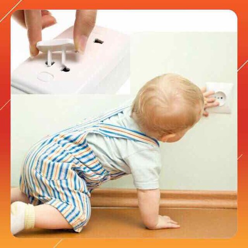 Combo 15 nút bịt ổ điện an toàn chống giật cho bé