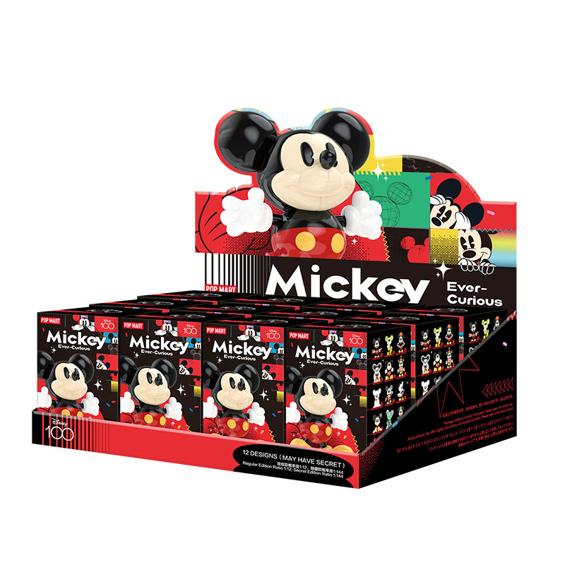POP MART Disney 100th anniversary Mickey Ever-Curious Series Figures