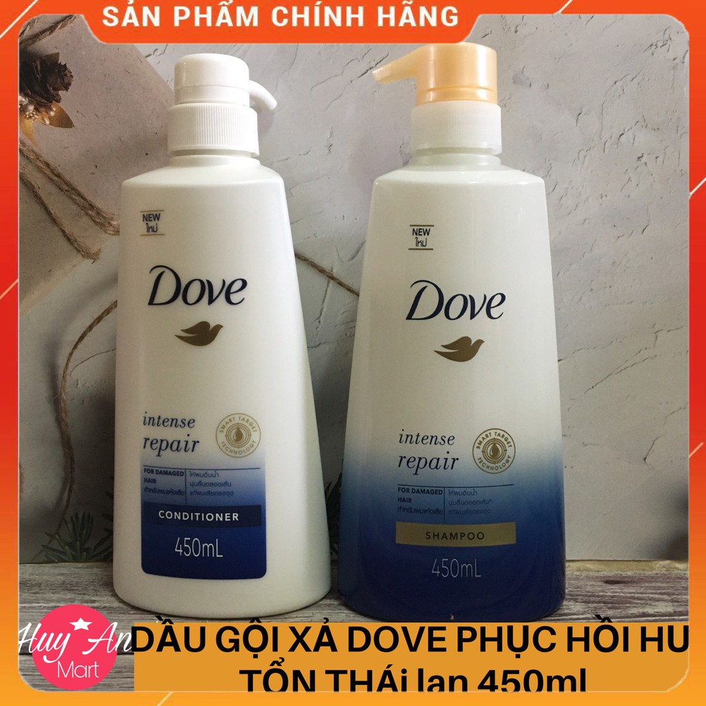 Combo Cặp dầu gội xả Dove Thái Lan 400ml
