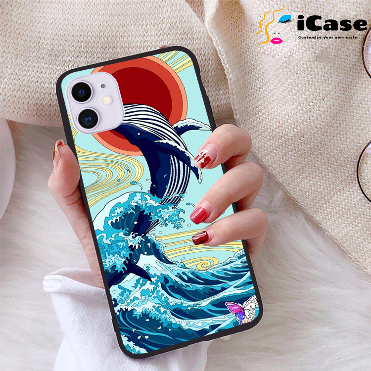 Ốp lưng iPhone 11 viền dẻo TPU BST Sea
