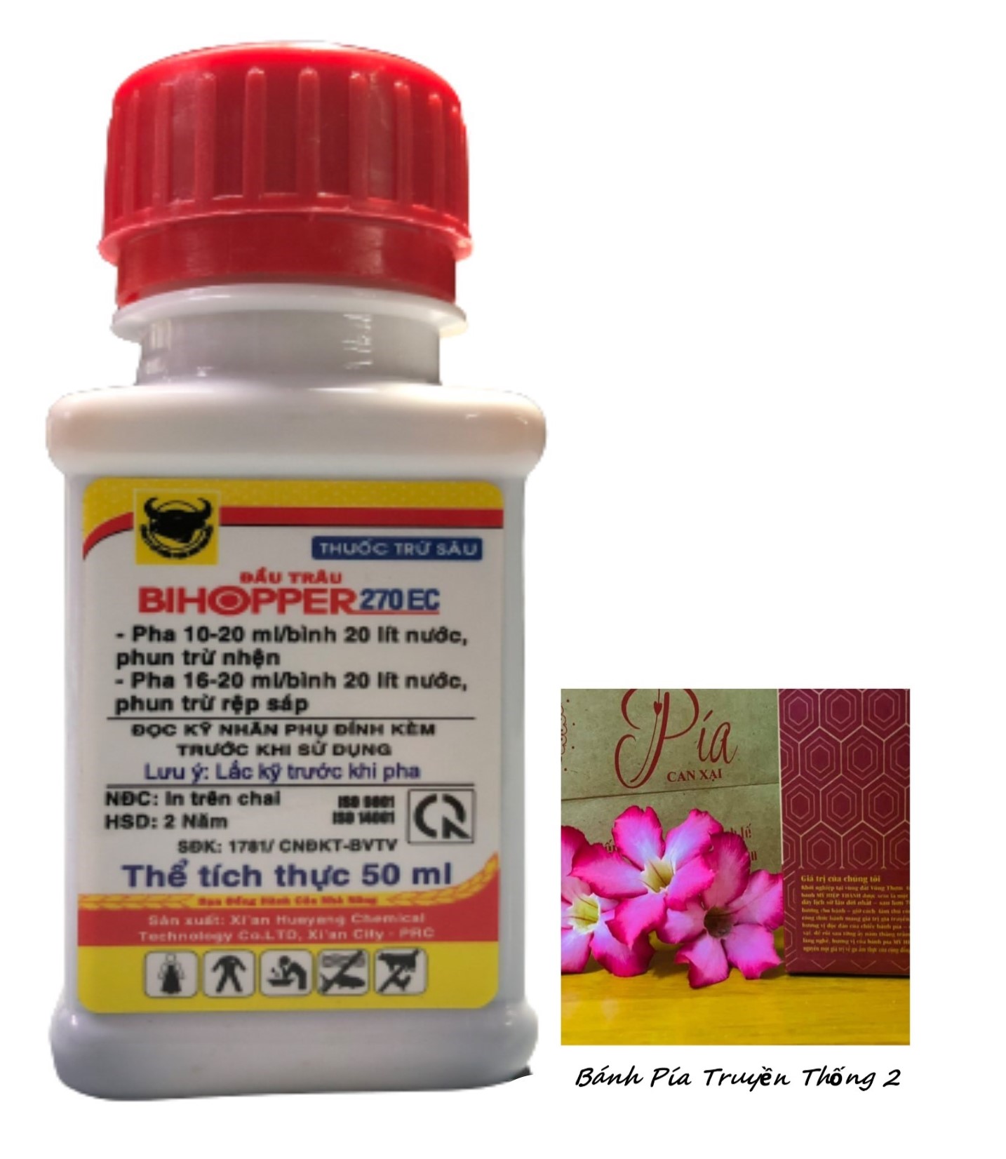 Chế phẩm Sinh học trừ Rệp sáp, Nhện đỏ BiHopper - #016B# 50ml