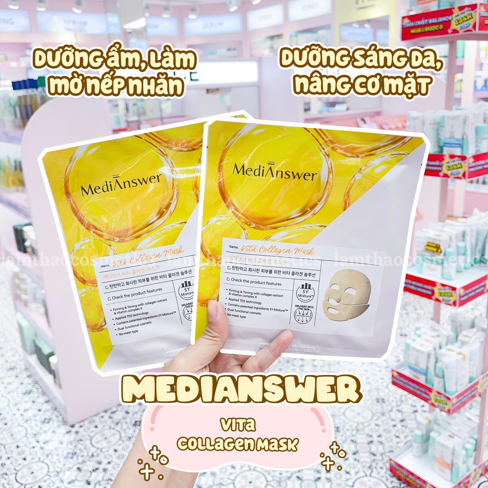 Mặt Nạ Thạch Collagen Medianswer Collagen Mask