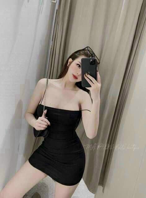 ĐẦm body 2 dây borip gợi cảm TTPK0018