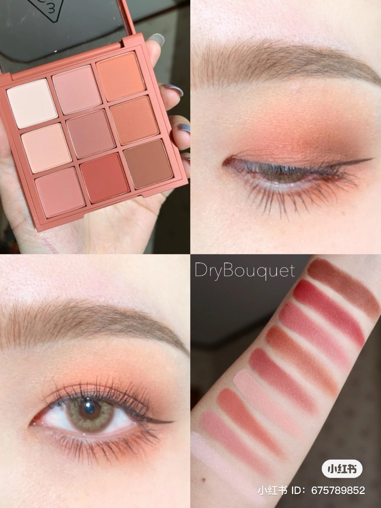 [FULL MÀU] Phấn Mắt 9 Ô 3CE Multi Eye Color Palette