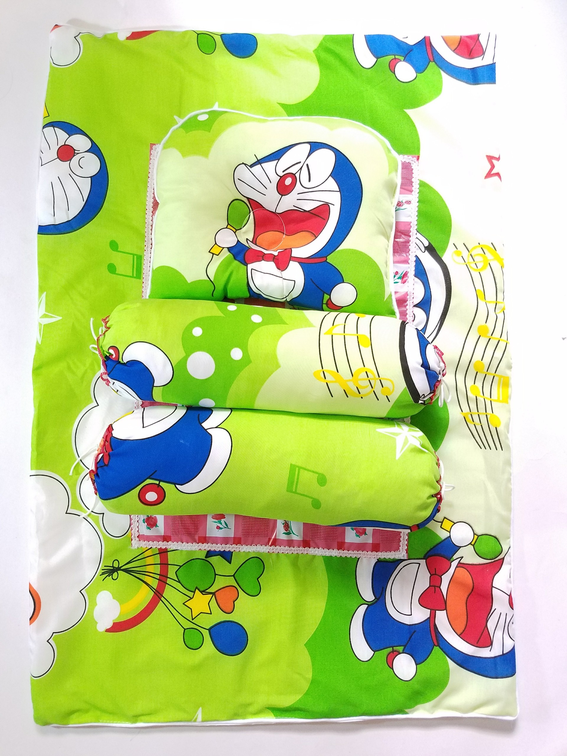 [HCM]Bộ nệm gối mini cho bé sơ sinh ( kích thước: 50x78cm dày 2cm )