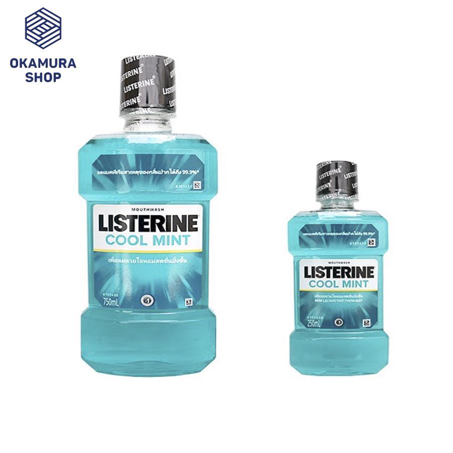 Nước Súc Miệng Listerin Thái Lan (250ml/750ml)