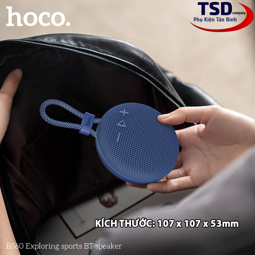 Loa Bluetooth Mini TWS V5.2 Hoco BS60 Chính Hãng