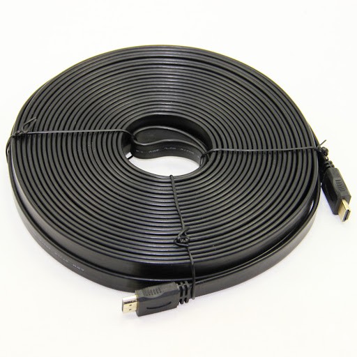 Cáp HDMI V1.4 Full HD dây dẹp 10m, 15m, 20m